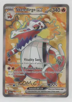 Skeledirge ex Ultra Rare Pokemon SV02: Paldea Evolved #233 - Image 1