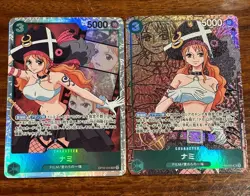 Nami OP02-036 Parallel Holo SR ONE PIECE Card Japanese Paramount War - Image 2