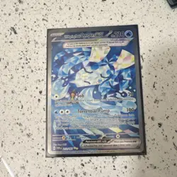Pokemon TCG SVI POR Foil EX Card Lot Ogerpon Rowlet Mega Zygarde 3 Cards - Image 2