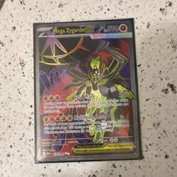 Pokemon TCG SVI POR Foil EX Card Lot Ogerpon Rowlet Mega Zygarde 3 Cards - Image 4