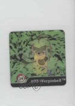 Bellsprout Weepinbell Victreebel Artbox Pokemon Action Flipz Series 1 #29 1999 - Image 1