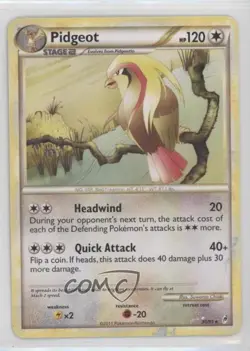 Pidgeot Pokemon HeartGold & SoulSilver Call of Legends #30 - Image 1