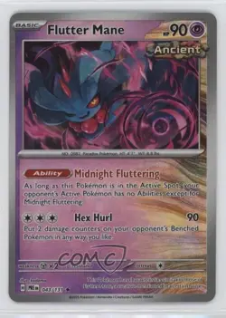 Flutter Mane Poke Ball Foil Pokemon Prismatic Evolutions PRE #043 - Image 1