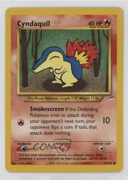 Cyndaquil 1st Ed. Pokemon Neo Destiny #61 2002 - Image 1