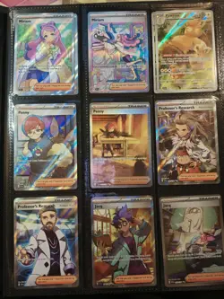 POKEMON SCARLET AND VIOLET BASE SET OF FULL ARTS AND EX'S LOT-MIRIAM! - Image 1