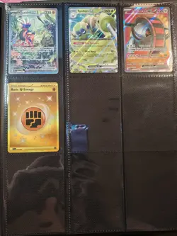 POKEMON SCARLET AND VIOLET BASE SET OF FULL ARTS AND EX'S LOT-MIRIAM! - Image 2