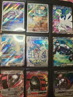 POKEMON SCARLET AND VIOLET BASE SET OF FULL ARTS AND EX'S LOT-MIRIAM! - Image 5