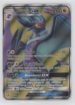Full Art - Noivern GX Pokemon Sun & Moon Burning Shadows #141 - Image 1