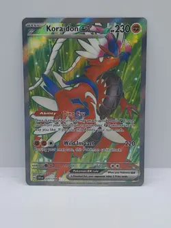 Koraidon Ex 231/198 Full Art Scarlet And Violet Base Set Pokemon TCG - Image 1
