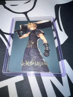 Cloud, Ex-SOLDIER Art Card 50/53 Gold Stamped Signature Art Series FINAL FANTASY - Image 1