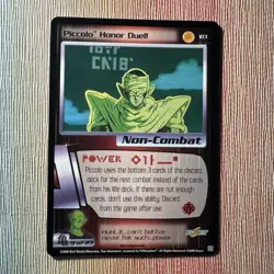 Piccolo Honor Duel! #103 Limited Uncommon Dragon Ball Z Card Game Score - Image 1