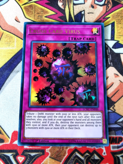 Crush Card Virus lckc-en046 1st Edition (NM+) Ultra Rare Yu-Gi-Oh! - Image 1
