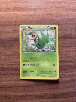 💎Pokemon Snivy RC1/RC25 Legendary Treasures Radiant Collection Holo Card 2013 - Image 1