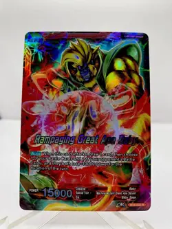 Rampaging Great Ape Baby BT4-002 R Rare Foil Dragon Ball Super CCG Bandai Card - Image 1
