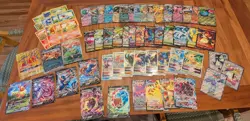 Pokemon Jumbo Card Lot Collection Of 64 Different Oversize Cards - Image 1