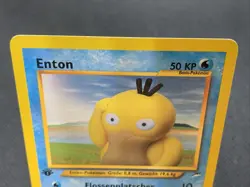 Enton 1. Edition 79/105 Neo Destiny Deutsch/German Pokemon Karte/Card Psyduck - Image 4