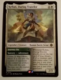 Kellan, Daring Traveler #0231 MTG Lost Caverns of Ixalan Rare Near Mint - Image 1