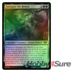 Foil Radagast The Brown M/NM Magic: The Gathering MTG The Lord Of The Rings - Image 1