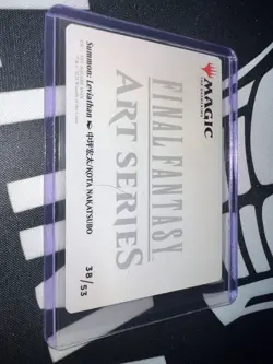 MTG Gold-Stamped Signature Art Series: Final Fantasy AFIN Summon: Leviathan MINT - Image 2