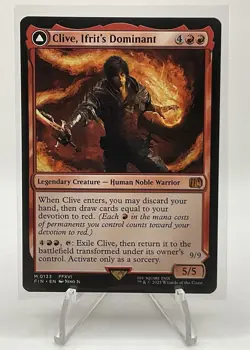 Clive, Ifrits Dominant #133 Final Fantasy MTG Non-foil - Image 1