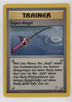 Super Rod German 1st Ed. Pokemon Neo Genesis #103 2000 - Image 1