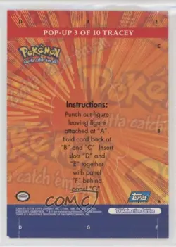 Tracey Topps Chrome Pokemon TV Animation Edition Pop-Up #3 2000 - Image 2