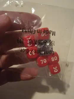 Pokemon TCG ETB Dice Set Brand and Sealed Battle Styles New - Image 2