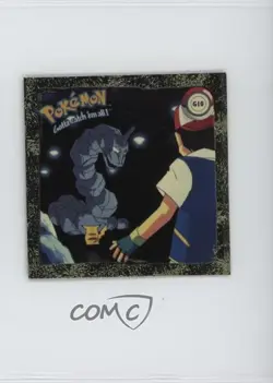 Onix Artbox Pokemon Stickers Series 1 Gold #G10 1999 - Image 1