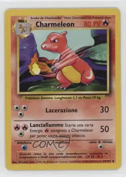 Charmeleon French Pokemon Base Set #24 1999 - Image 1