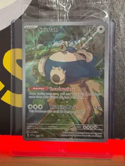 2023 Pokemon Scarlet & Violet 151 'Snorlax' Black Star Promo #SVP051 - Sealed - Image 1