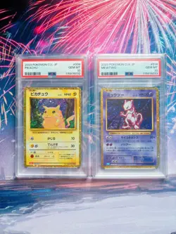 PSA 10 Pikachu Mewtwo Classic 008 014/032 Pokemon Card From Original Owner - Image 1