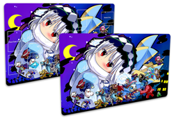 No.588 Yugioh Playmat Ghostrick Mischief Yuki-onna Pecter Jackfrost YGO Card Mat - Image 1