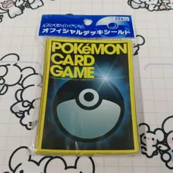 Pokemon Card Monster Ball Deck Shield Sleeves 32 Count Official Product - Image 1