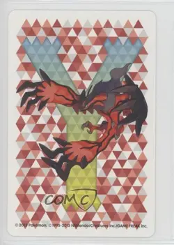 Skiddo (5 of Clubs) Pokemon Yveltal Playing Card #5C - Image 2