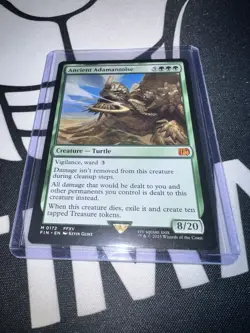 Ancient Adamantoise Final Fantasy Regular - NM #172 MTG FIN Magic The Gathering - Image 1