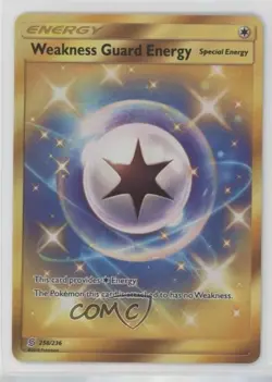 Secret - Weakness Guard Energy Pokemon Sun & Moon Unified Minds #258 - Image 1
