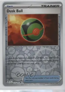 Dusk Ball Reverse Foil Pokemon SV08: Surging Sparks #175 - Image 1