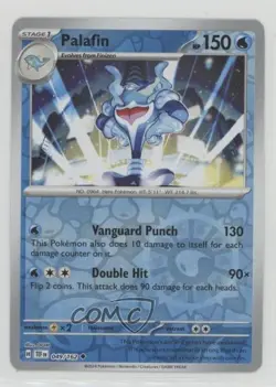 Palafin Reverse Foil Pokemon SV05: Temporal Forces #049 - Image 1