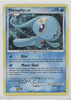 Manaphy Pokemon Organized Play Promotional Series 9 #2 2009 - Image 1