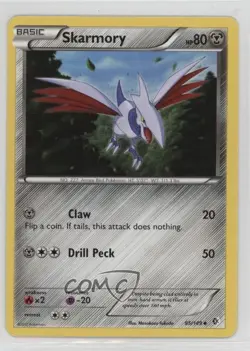 Skarmory Pokemon Black & White Boundaries Crossed #95 - Image 1