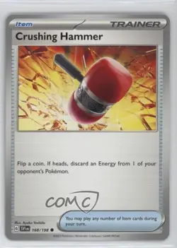 Crushing Hammer Pokemon SV01: Scarlet & Violet #168 - Image 1