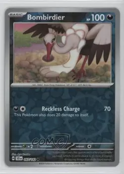 Bombirdier Reverse Foil Pokemon SV07: Stellar Crown #097 - Image 1