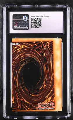 G2U Yugioh CGC 9 Twisted Miscut Camelot Realm of Noble Knights MP23EN281 Misprin - Image 2