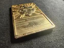 Vintage Pokemon 23k Gold-Plated Trading Card 1999 Burger King Togepi - Image 4