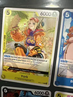 4-one Piece Card Game Cards Atlas- Monkey D Luffy- York- Boa Marigold - Image 2