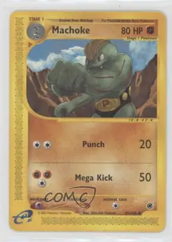Machoke Pokemon e-Card Series Expedition #85 2002 - Image 1