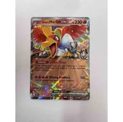 Pokemon Ethan's Ho-Oh EX Card 039/182 XY Rare Holo Foil Collectible TCG - Image 1