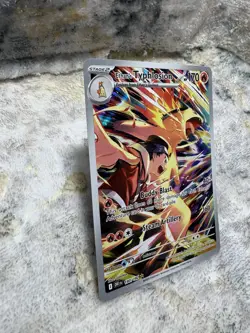 Pokemon TCG Ethan's Typhlosion Full-Art Rare Card 190/182 Destined Rivals - Image 5