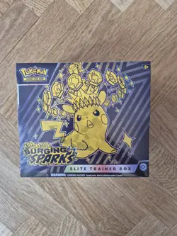 Pokemon Surging Sparks Elite Trainer Box ETB SV08 English Card New Sealed - Image 1