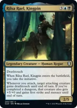 Rilsa Rael, Kingpin - Light Play MTG Commander Legends: Battle for Baldur's Gate - Image 1
